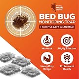 READY STEADY DEFEND Bed Bug Traps Pack of 4 Early Detection Non-Toxic view 2
