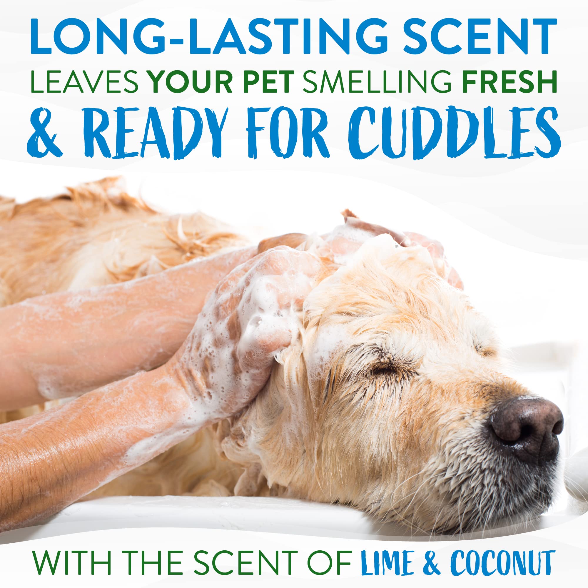 TropiClean Lime & Coconut Deshedding Dog Shampoo for Shedding Control