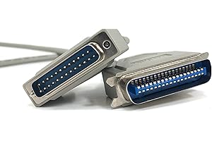 Micro Connectors, Inc. 10 feet IEEE 1284 Bi Directional Parallel Printer Cable,DB25M to C36M (M01-012)