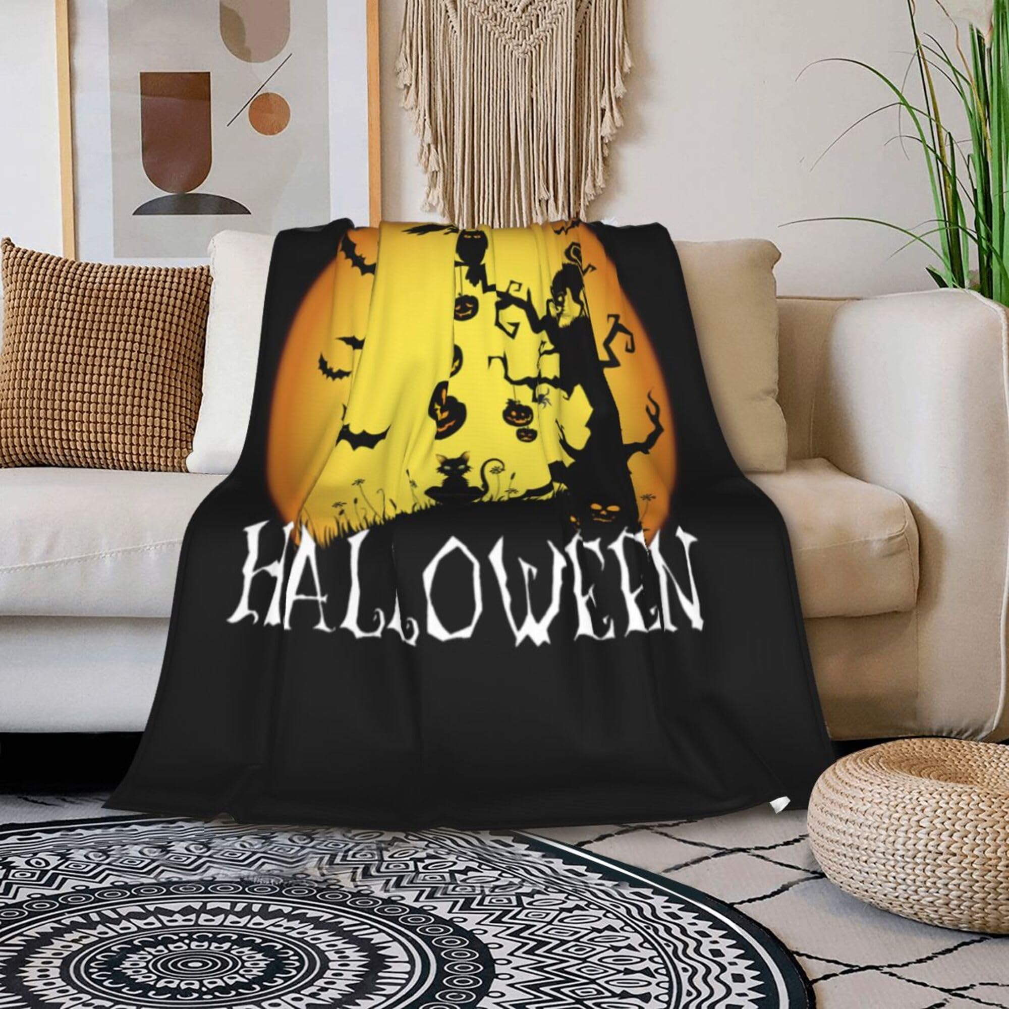 Generic Halloween Throw Blanket 60 x