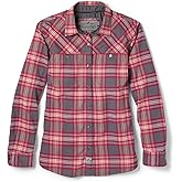 Legendary Whitetails Womens Legendary Outdoors Pathways Performance Flannel Long Sleeve Snap Up Shirt