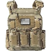 Redemption Crusader 2.0 Airsoft Vest With Molle Quick Release Buckles And Adjustable Size Sides | Made from 1000D Nylon