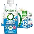 Orgain Organic Nutritional Vegan Protein Shake, Vanilla Bean - 16g Plant Based Protein, Meal Replacement, 21 Vitamins & Minerals, Fruits & Vegetables, Gluten Free, Non-GMO, 11 Fl Oz (Pack of 12)