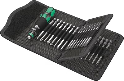 Wera Kraftform Kompakt 12 Piece Bit Set Rapidaptor Holder Tough Viscous Bits