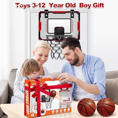 Basketball Hoop Indoor for 10+ Year Old Boys Kids, Mini