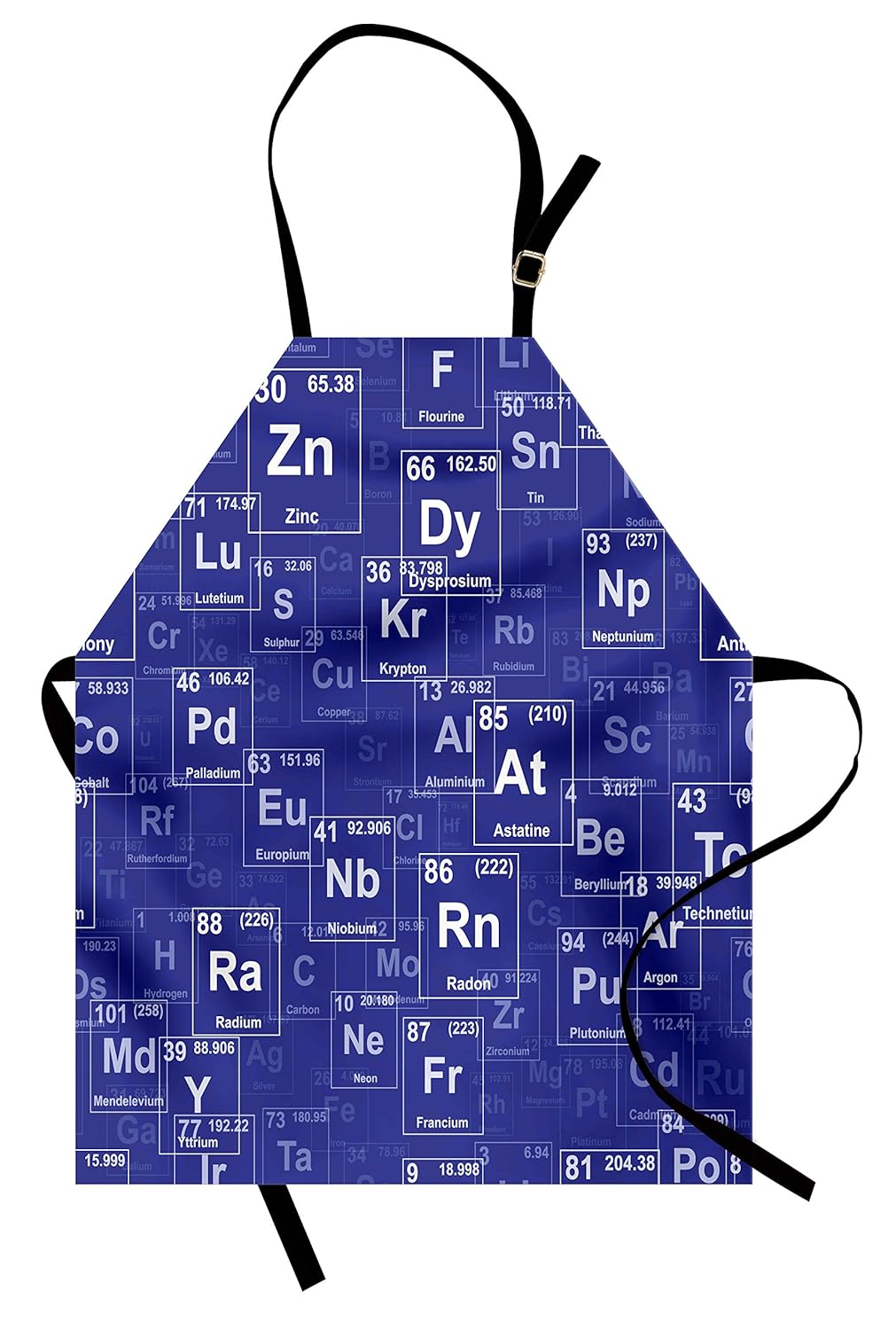 Amazon Com Ambesonne Periodic Table Apron Chemistry