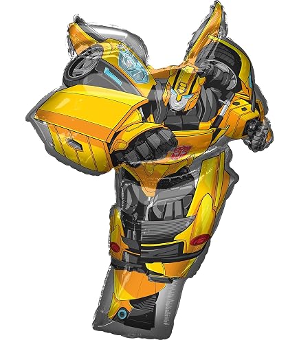 thumbnail image 2 of Anagram Foil Balloons, For Transformers, Rise Of The Beast Party Theme Collection, Party Accessory, Multicolor, Licensed, 6th Birthday 2 of 11