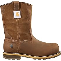 Carhartt steel toe boot safety features and construction details
