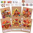 24 Sets Thanksgiving Craft Kits Fall Crafts DIY Autumn Harvest Picture...
