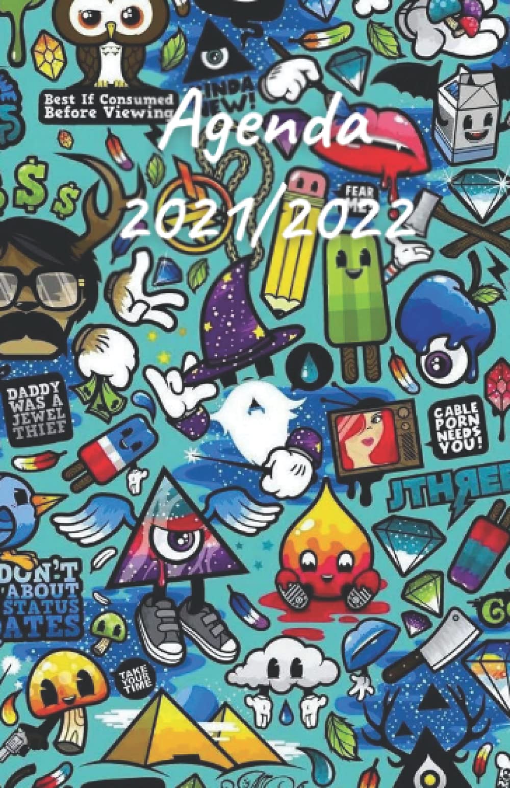 AGENDA SCOLAIRE 2021 2022: Agenda journalier | Emploi du temps | Calendrier | Planificateur