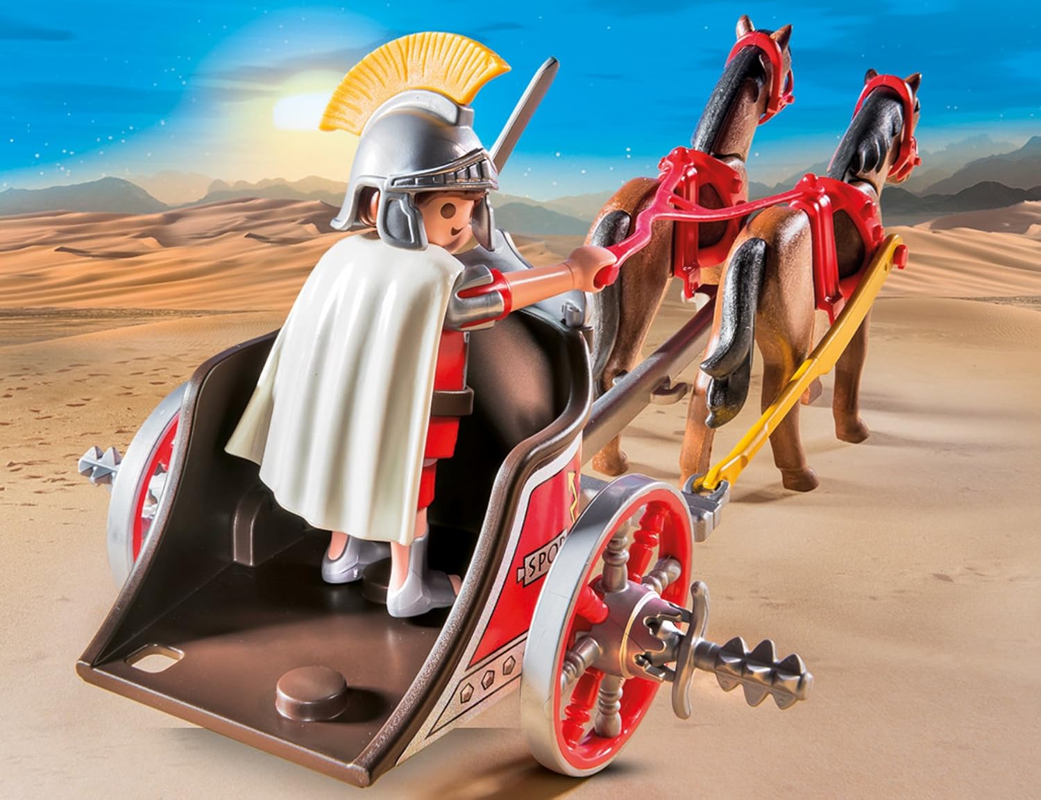playmobil cuadriga romana