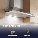 CIARRA 90cm Wall-Mounted Cooker Hood CBCS9201 with Carbon Filters view 5