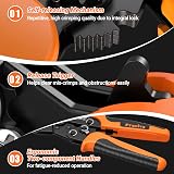 Preciva Crimping Pliers for Dupont Circlip 0.08-1.5mm² AWG28-16 Ratchet view 6