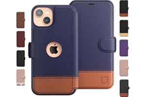 LUPA Legacy Compatible for iPhone 13 Wallet Case - Case with Card Holder - [Slim + Durable] for Women and Men - iPhone 13 Flip Cell Phone case - Faux Leather - Folio Cover - Desert Sky