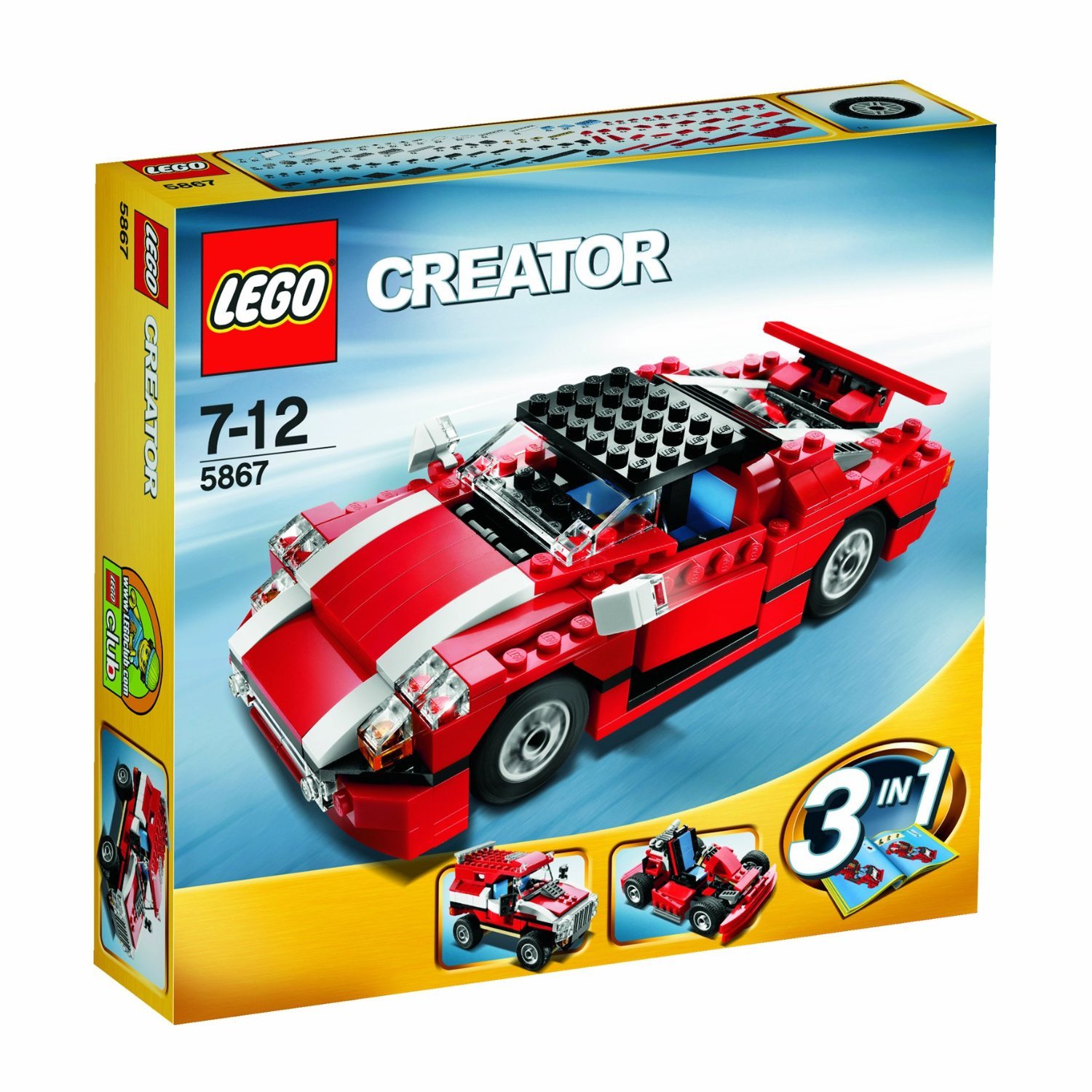 LEGO Creator 5867: Super Speedster