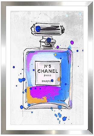 Picture Perfect International by Chanel Parfum 5 cm von Jodi gerahmtes Plexiglas Wall Art