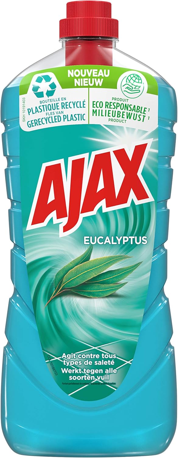 Ajax Cleaner Floor Rel Eucalyptus 1 25 L Lot De 4 Amazon De Health Personal Care
