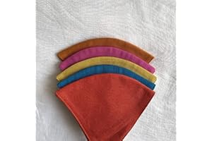 SHASHE Cotton Linen - Anti-Pollution Face Mask 3 Layered Face Mask - Adjustable, Washable, Reusable (Hot & Tangy)