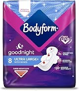 Bodyform Cour-V Ultra Night Sanitary Towels Wings 10597 8s Pack of 4 view 3