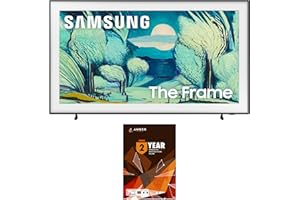 Samsung QN65LS03FAFXZA 65 Inch The Frame QLED 4K Art Mode Vision AI Smart TV with 2 Year Amber Protection Plan (2025)