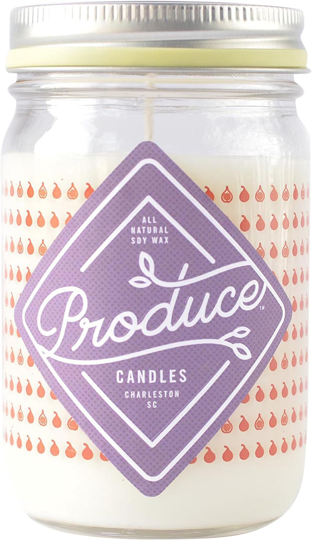 Produce Candles, Soy Candle Fig 9oz, 1 Count