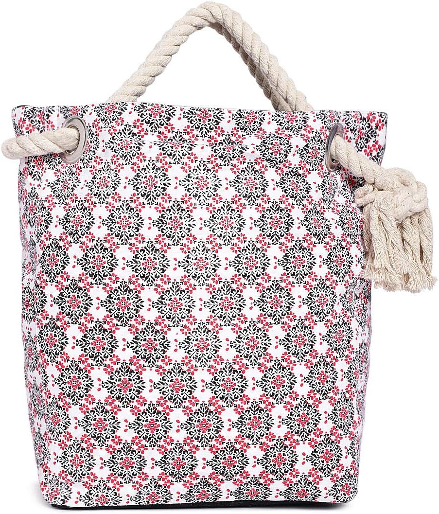 Kanvas Katha Women's Tote Bag (Multicolor)