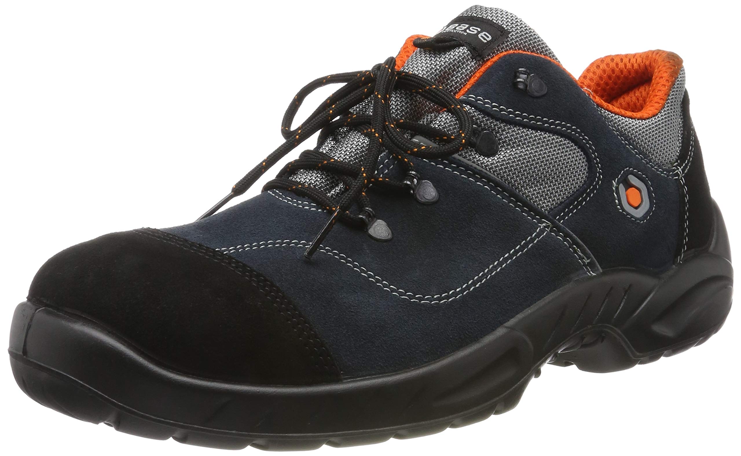 Base Protection B0155 Garibaldi Low Safety Shoe Blue/Orange, 45