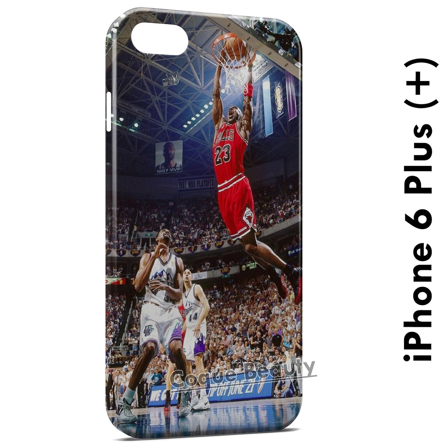 Carcasa Funda iPhone 6 Plus (iPhone 6+) Basketball Dunk Chicago ...