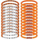 Huquary 24 Pack Valentine's Day Sports Gifts Adjustable Beaded Bracelets Bulk 2026 Senior Basketball, Baseball, Softball, Volleyball Team Gifts Valentines Party Favors