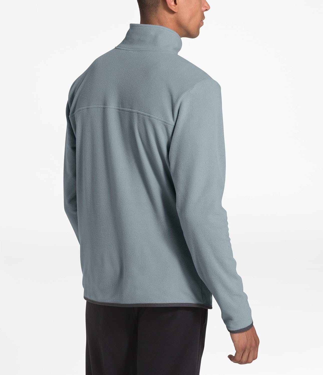 The North Face Men's TKA Glacier Snap-Neck Pullover: Clothing