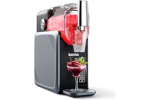 Slushie Machine, 68oz INOVIVA Frozen Drink Maker for Home, No Ice Needed, with Self-Cleaning, 5 Preset Programs, Frozen Margaritas, Frappés, Milkshake, and More