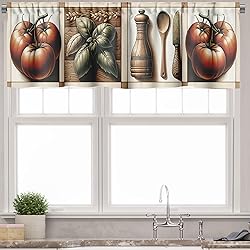 Ambesonne Farmhouse Window Valance Pack of