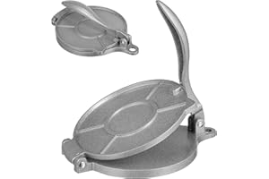 Generic Aluminum Tortilla Press 16.5cm Manual Corn Tortilla Maker Dough Press and Quesadillas