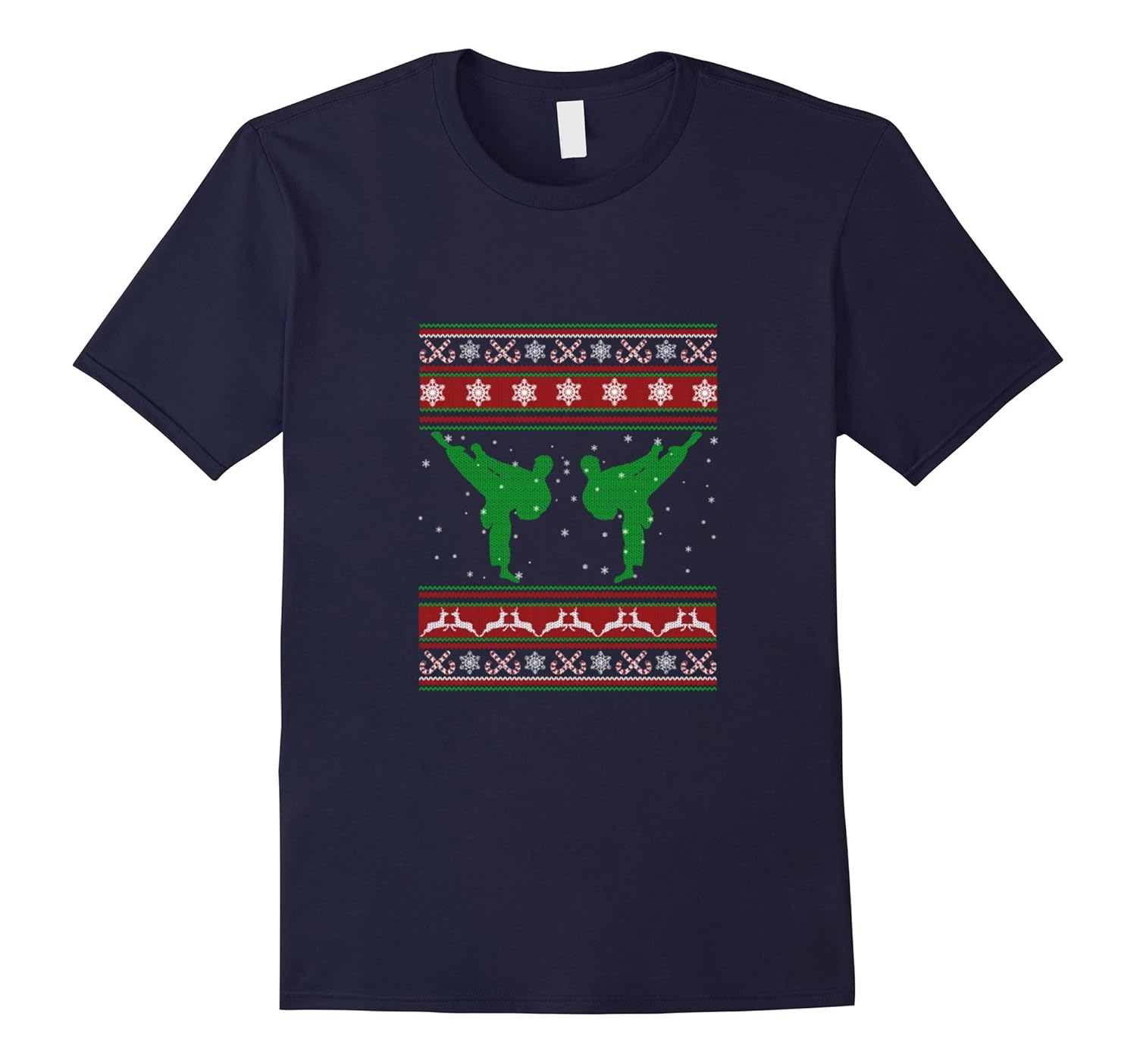 Taekwondo Ugly Christmas T-shirt-ANZ