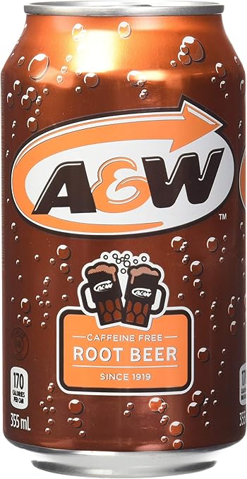 A W Root Beer 355 Ml Cans Pack Of 12 Packaging May Vary Amazon Ca Grocery