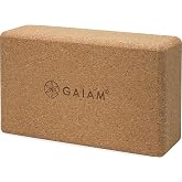 Gaiam Yoga Block - Supportive Latex-Free Eva Foam - Soft Non-Slip Surface with Beveled Edges for Yoga, Pilates, Meditation