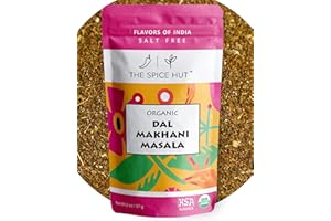 The Spice Hut Organic Dal Makhani Seasoning, Quick & Easy Spice Blend for Indian Cooking, 2 oz