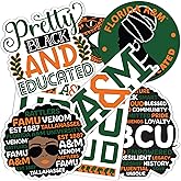 Desert Cactus Florida A&M University FAMU Rattlers Sticker Vinyl Decals Laptop Water Bottle Car Scrapbook (T2-HBCU C)