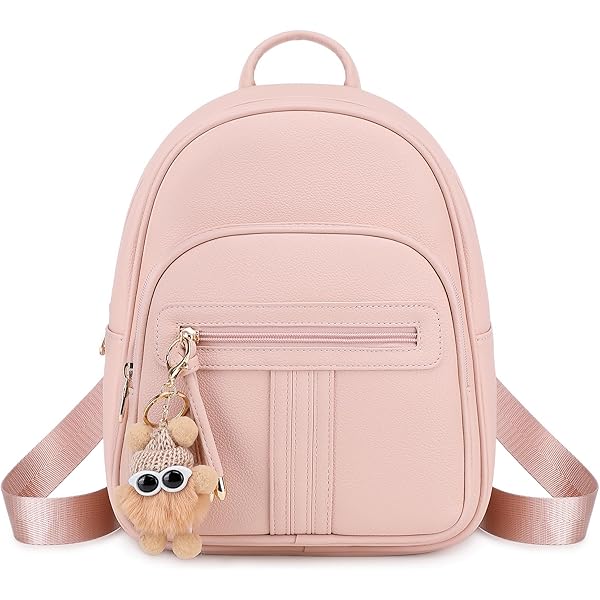 Amazon.com: Backpack for Women Small Cute leather, Mini  display picture 2