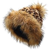LA CARRIE Women's Hat Russian Cossack Pompom Cap for Winter Ski Snow