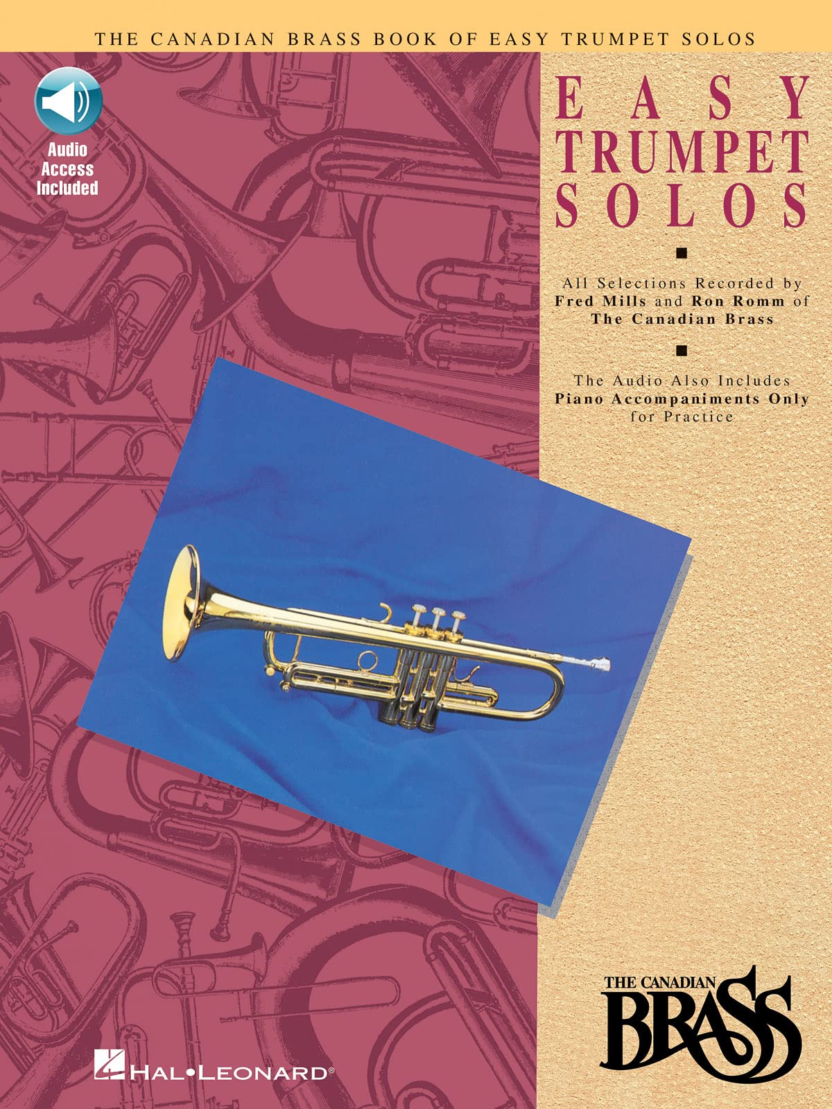 Canadian Brass Book of Easy Trumpet Solos. Includes Audio Online: Book/Online Audio: 1