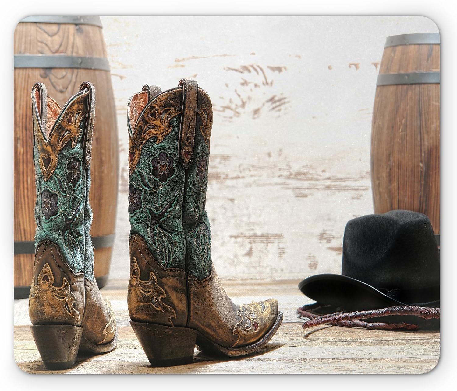 black non slip cowgirl boots