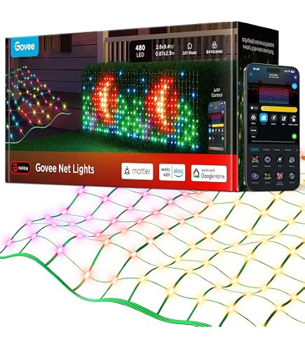Amazon.com: Govee Curtain Lights 2, Smart LED Curtain Light with