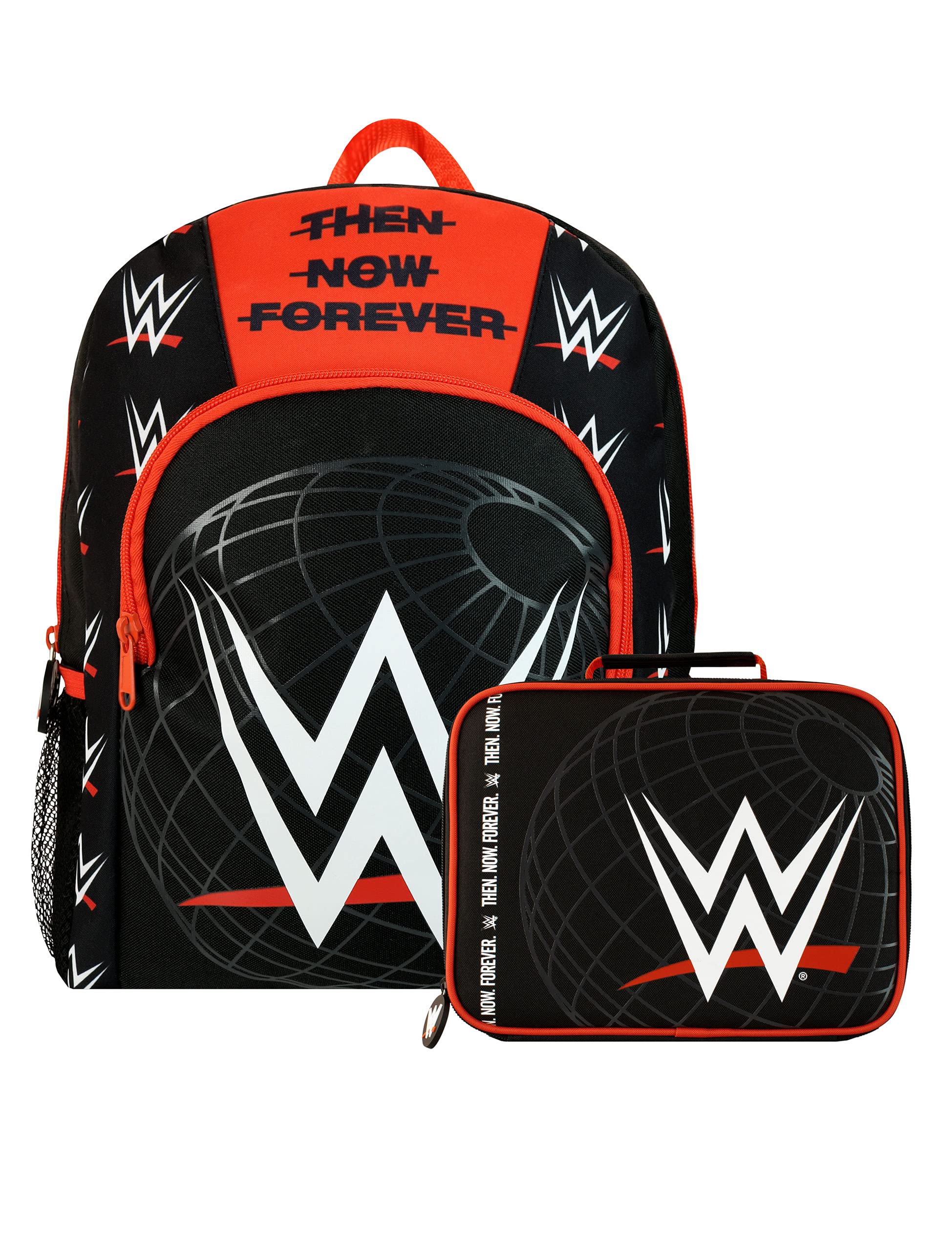WWE Kids Backpack Set Black