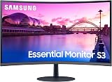Samsung 27-Inch Curved LCD Monitor LS27C390EAUXXU FullHD 1080p 75Hz FreeSync view 1