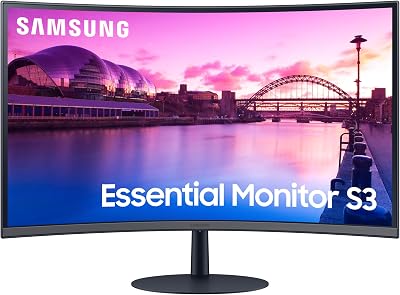 Samsung 27-Inch Curved LCD Monitor LS27C390EAUXXU FullHD 1080p 75Hz FreeSync