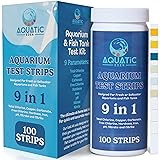 9-in-1 Aquarium Water Test Kit - 100 Freshwater