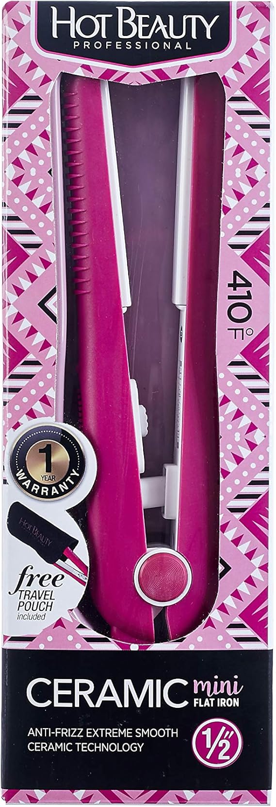 hot beauty flat iron combo