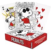 Aquarius Peanuts Joe Cool Playing Cards - Joe Cool Themed Deck of Cards for Your Favorite Card Games - Officially Licensed Peanuts Merchandise &amp; Collectibles