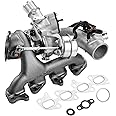 VEVOR Complete Turbo Turbocharger Chevy Chevrolet Cruze 2011-2015 with Gasket Kit and Solenoid Valve, Sonic 2012-2020 & Trax 